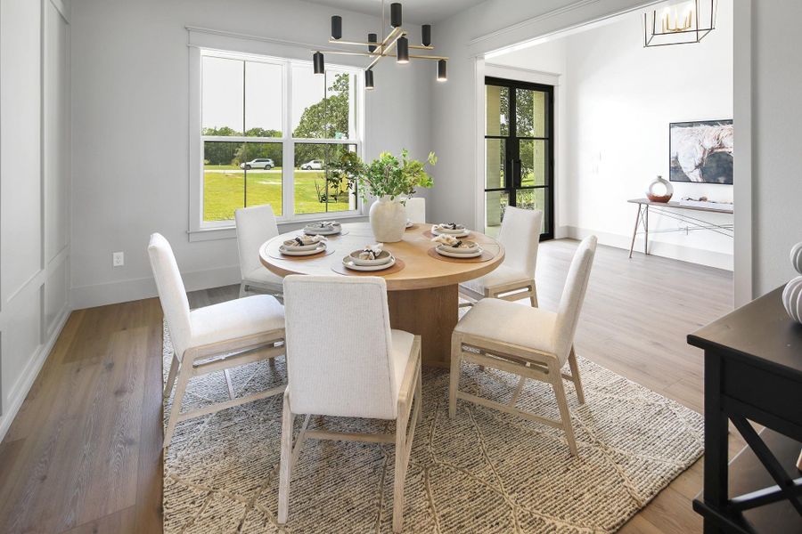 Furnished interior view inside a new home in , Bryan (Image 15).