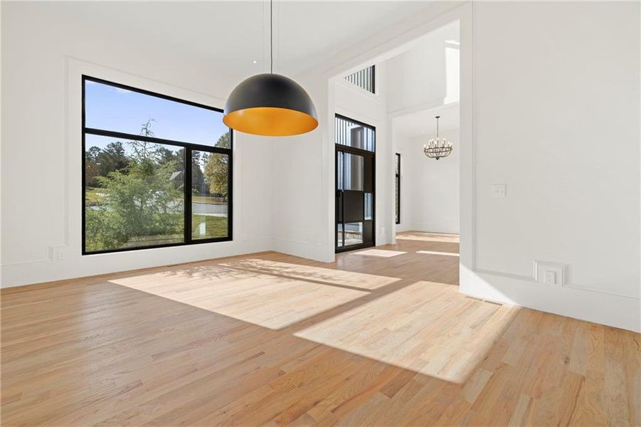 Spacious, unfurnished interior of a new home in , Milton (Image 52).
