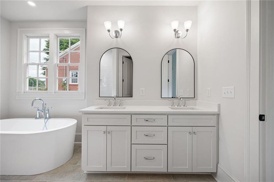 Furnished interior view inside a new home in , Carrollton (Image 19).
