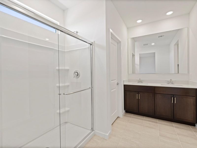 Furnished interior view inside a new home in Mountain View Estates Reserve Series, Buckeye (Image 4).