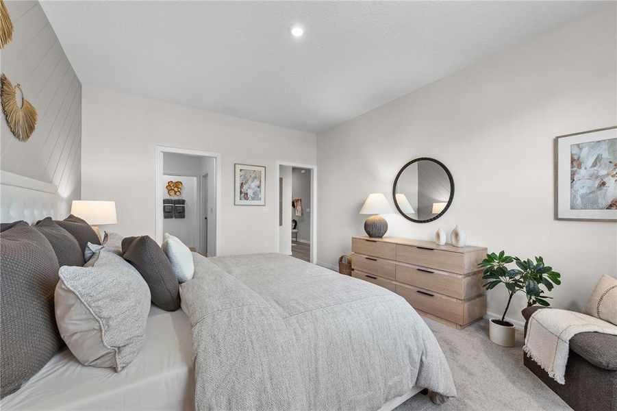 Furnished interior view inside a new home in Hidden Cove, Eustis (Image 29).