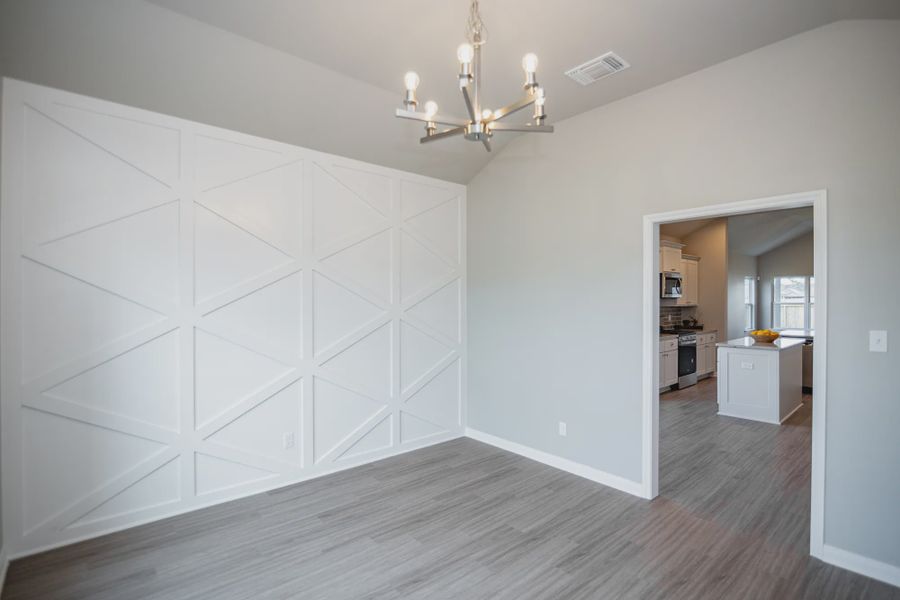 Representative unfurnished interior of a home built from the Kingsland by Steve Klein Custom Builder in TerraVista, Victoria (Image 11).