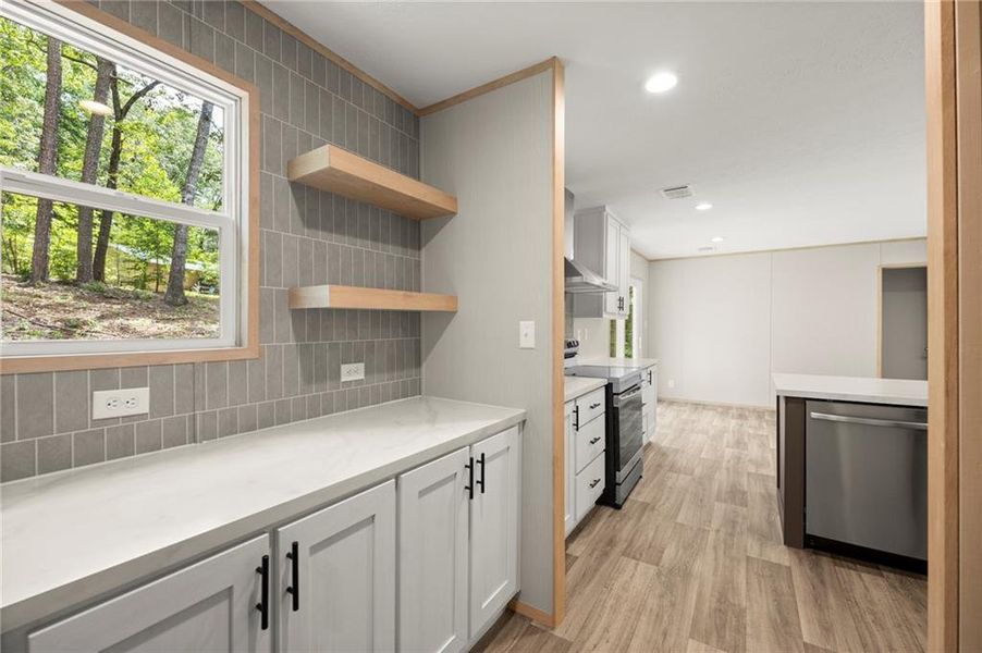 Furnished interior view inside a new home in , Royston (Image 3).