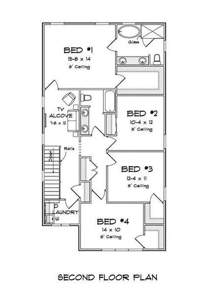 2D floor plan layout of this home in , Forest Park, GA (Image 5). 2D floor plan layout of this home in , Forest Park, GA (Image 5).