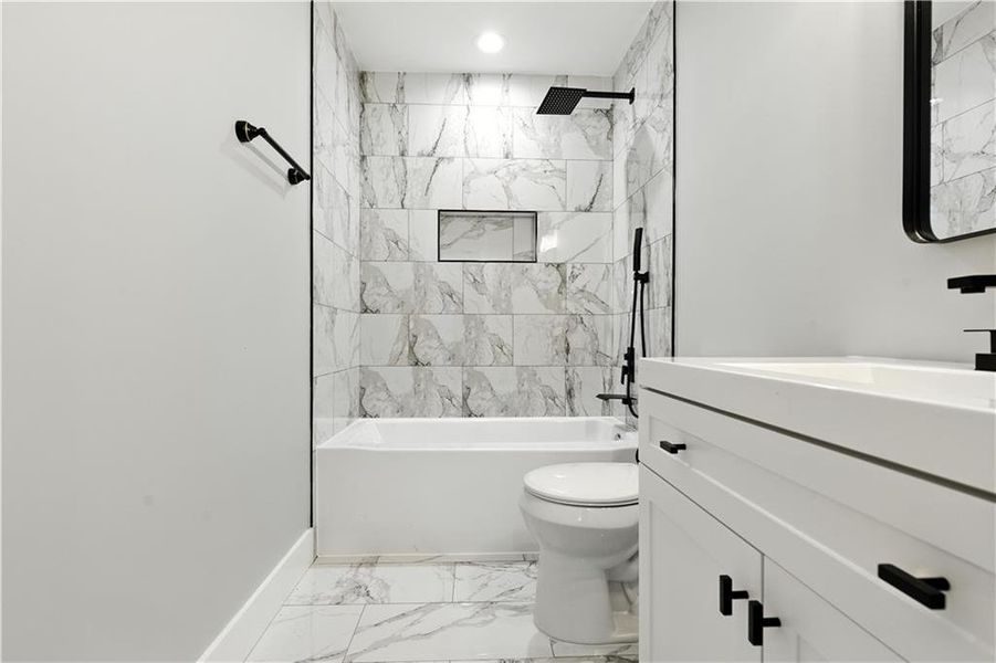 Furnished interior view inside a new home in , Marietta (Image 5).