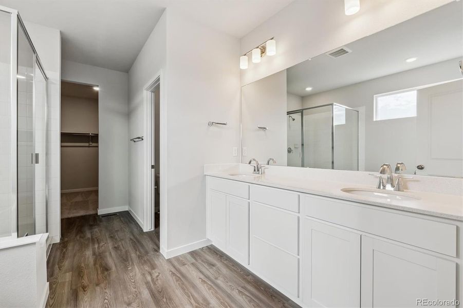 Furnished interior view inside a new home in Floret Collection at Parkdale Commons, Lafayette (Image 6).