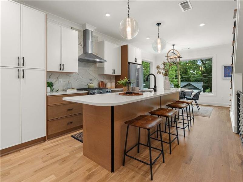 Furnished interior view inside a new home in , Atlanta (Image 13). Furnished interior view inside a new home in , Atlanta (Image 13).