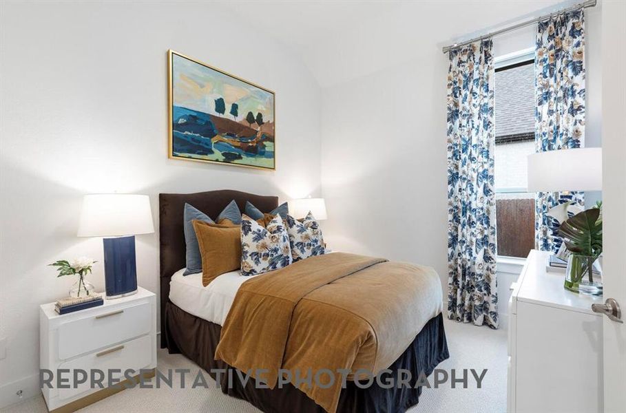 Furnished interior view inside a new home in Tavolo Park, Fort Worth (Image 33).