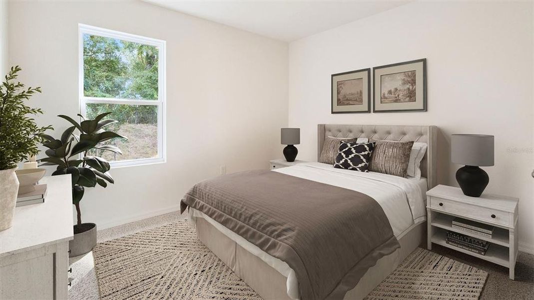 Furnished interior view inside a new home in Wexford Cove, Ormond Beach (Image 5). Furnished interior view inside a new home in Wexford Cove, Ormond Beach (Image 5).