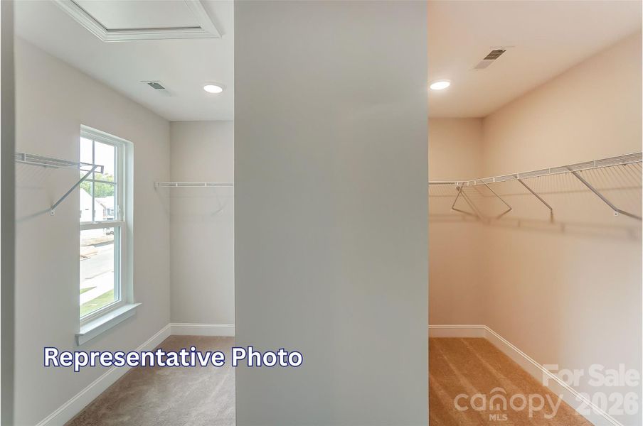 Spacious, unfurnished interior of a new home in Caldwell Forest, Charlotte (Image 24).