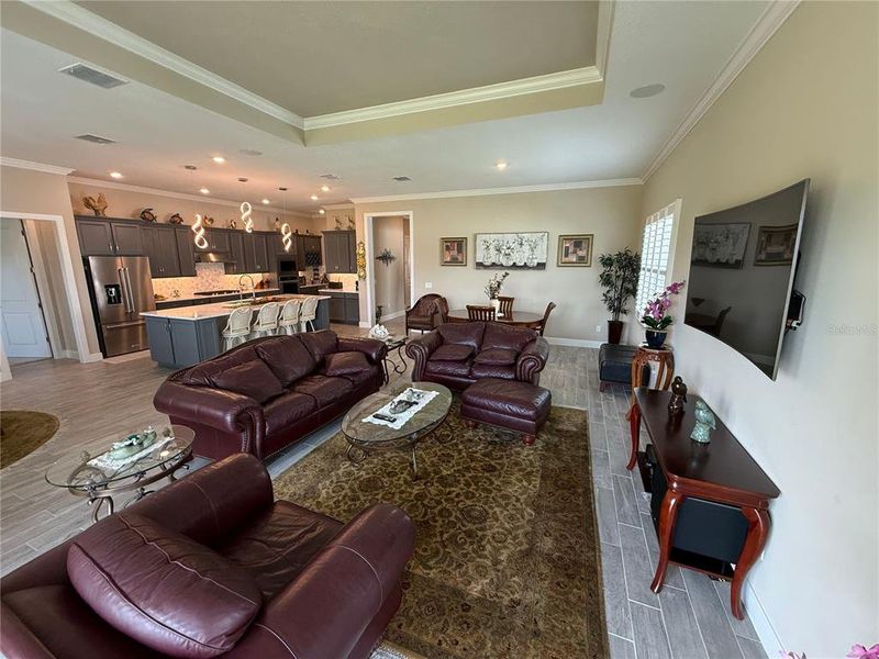 Furnished interior view inside a new home in , Montverde (Image 26). Furnished interior view inside a new home in , Montverde (Image 26).