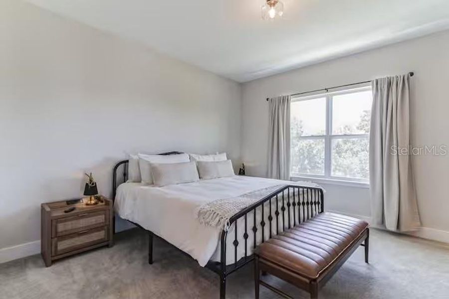 Furnished interior view inside a new home in , Reunion (Image 9).