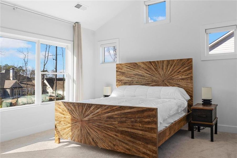 Furnished interior view inside a new home in , Marietta (Image 40).