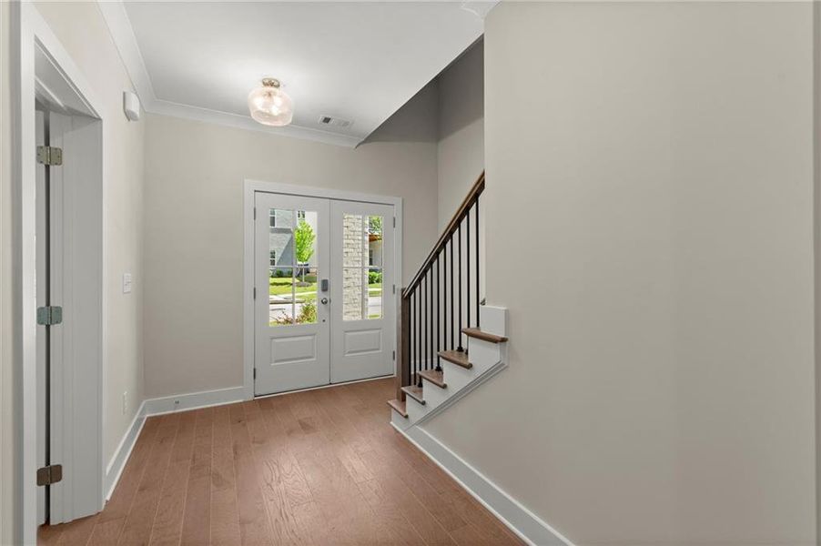 Spacious, unfurnished interior of a new home in West Town, Atlanta (Image 41).