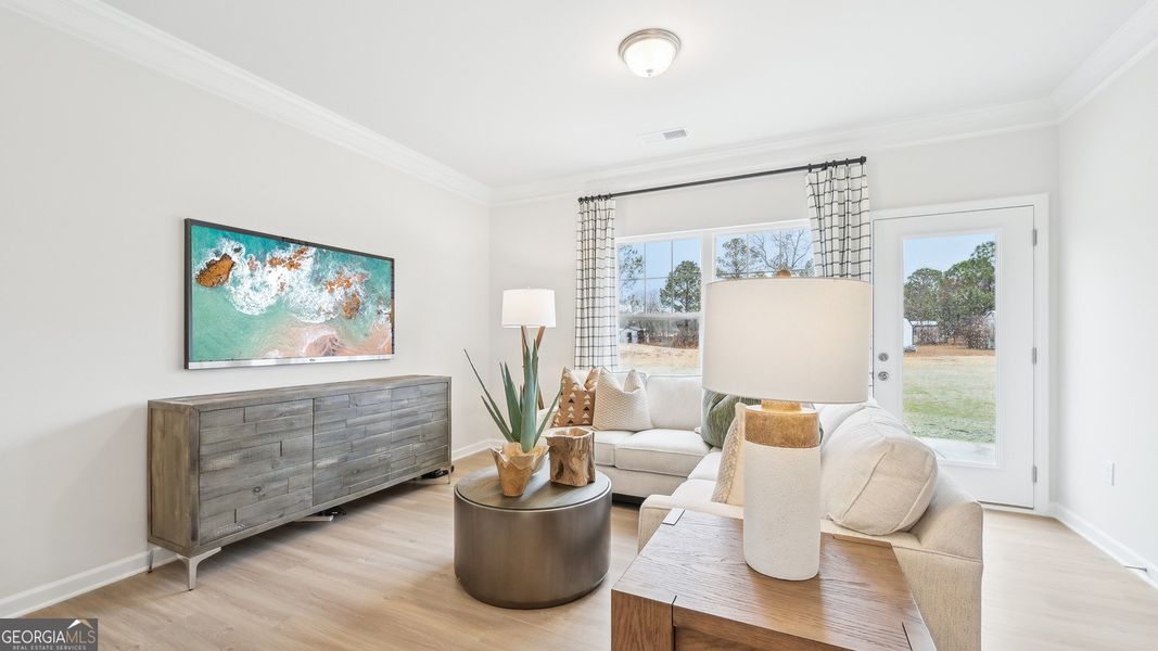 Furnished interior view inside a new home in Maddox Station, Eatonton (Image 5).