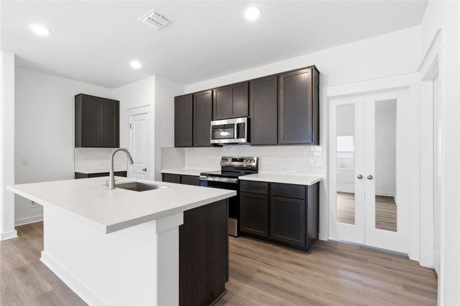 Furnished interior view inside a new home in Calumet, Jarrell (Image 10).