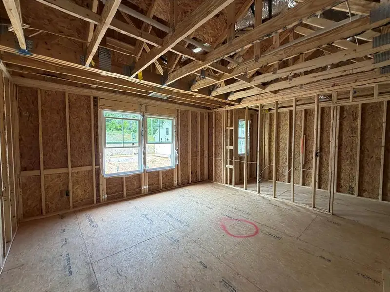 In-progress construction of a new home in Arbors at Richland Creek, Buford, GA (Image 59). In-progress construction of a new home in Arbors at Richland Creek, Buford, GA (Image 59).