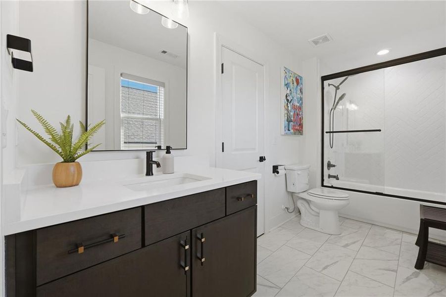 Furnished interior view inside a new home in , Woodstock (Image 36).