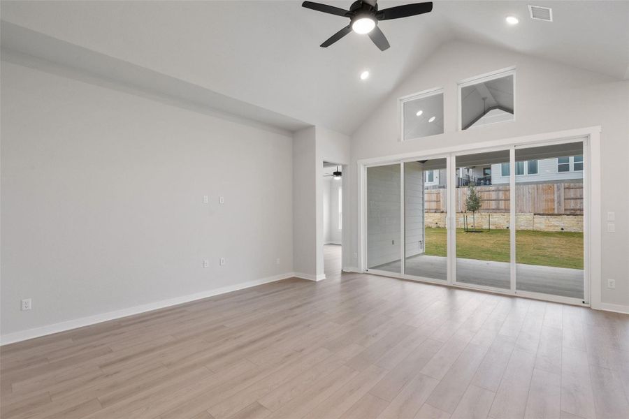 Spacious, unfurnished interior of a new home in Lariat, Liberty Hill (Image 18). Spacious, unfurnished interior of a new home in Lariat, Liberty Hill (Image 18).