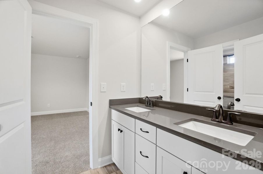 Furnished interior view inside a new home in Blair Place, Monroe (Image 10).