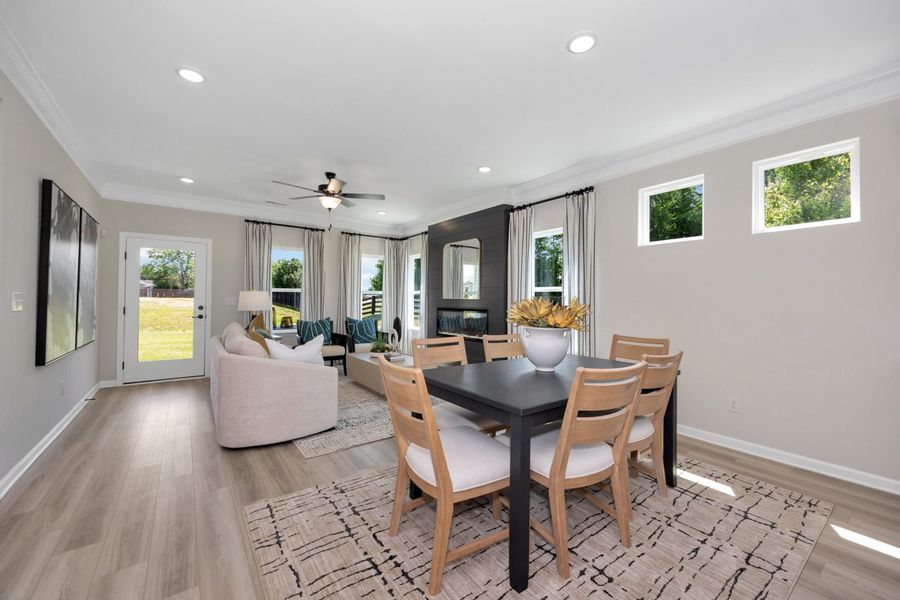 Breakfast and Family Room