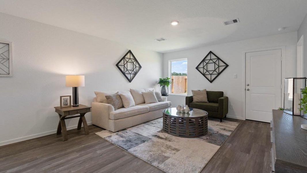 Furnished interior view inside a new home in Sunset Valley, Hockley (Image 7).