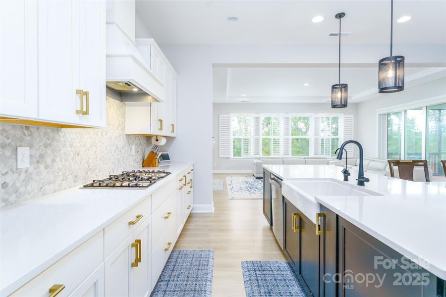 Furnished interior view inside a new home in , Mooresville (Image 15). Furnished interior view inside a new home in , Mooresville (Image 15).