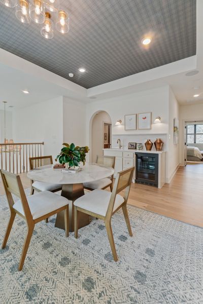 Representative furnished interior of a home built from the Lakeside - SH 5434 by Shaddock Homes in Furst Ranch, Argyle (Image 39).