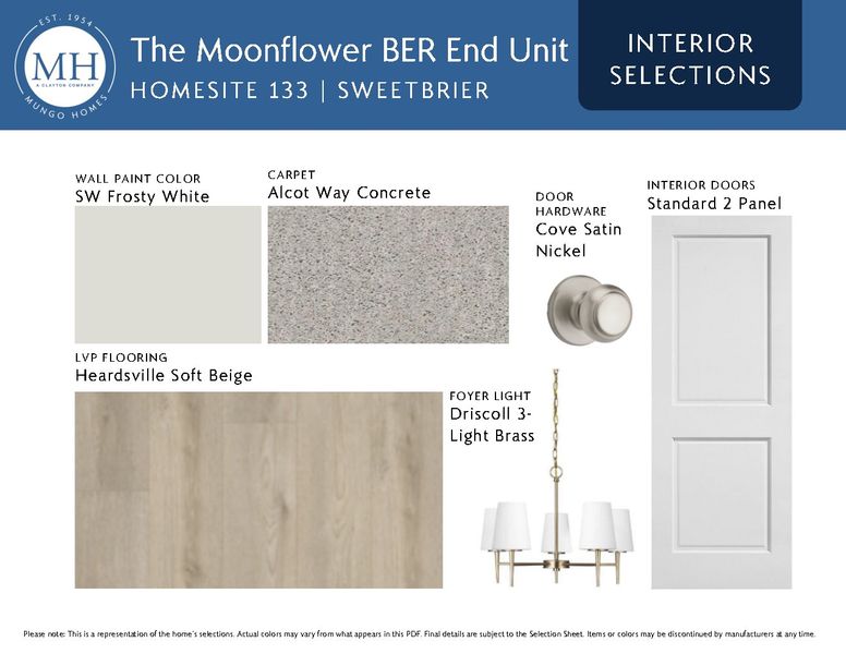 Sample of building materials used in homes in Sweetbrier, Durham (Image 24).