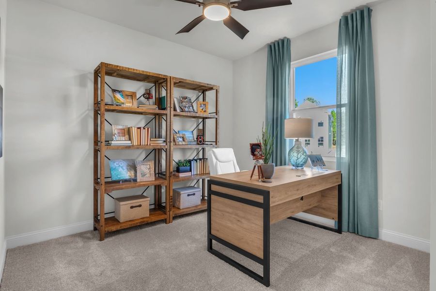 Representative furnished interior of a home built from the The Easton by Stanley Martin Homes in Trestle Ridge at Brunswick Forest, Leland (Image 11). Representative furnished interior of a home built from the The Easton by Stanley Martin Homes in Trestle Ridge at Brunswick Forest, Leland (Image 11).