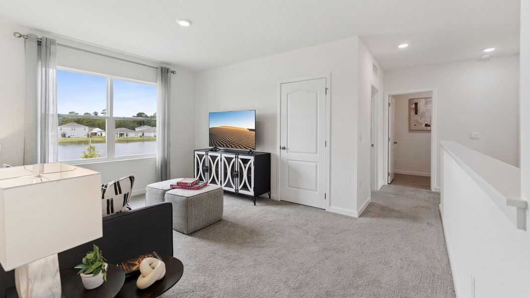 Furnished interior view inside a new home in Ironwood, Daytona Beach (Image 7).