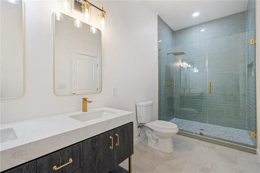 Furnished interior view inside a new home in , Atlanta (Image 3).