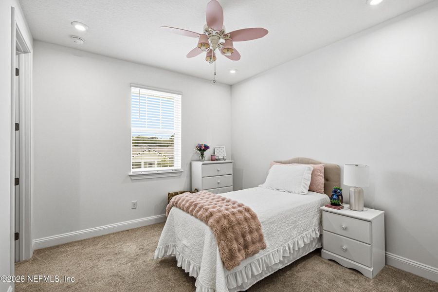 Furnished interior view inside a new home in RiverTown, St. Johns (Image 40).