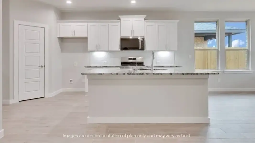 Furnished interior view inside a new home in Homestead at Parks Bell Ranch, Odessa (Image 5).
