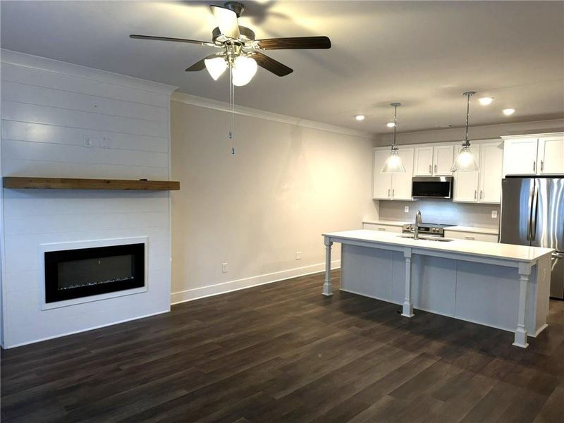 Furnished interior view inside a new home in , Cleveland (Image 5). Furnished interior view inside a new home in , Cleveland (Image 5).