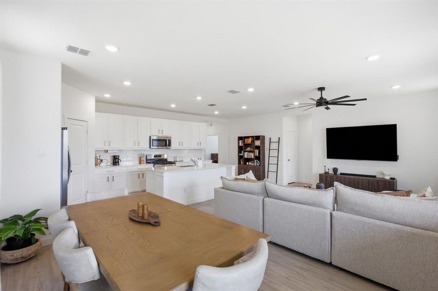 Furnished interior view inside a new home in , Forney (Image 11).