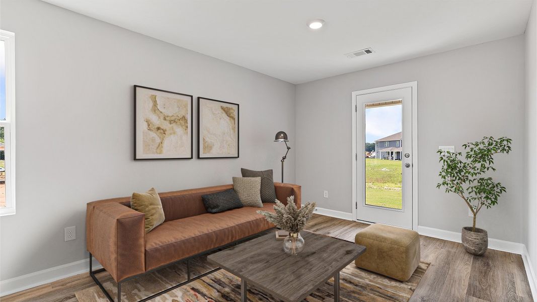 Furnished interior view inside a new home in Colonial East, Panama City Beach (Image 7).