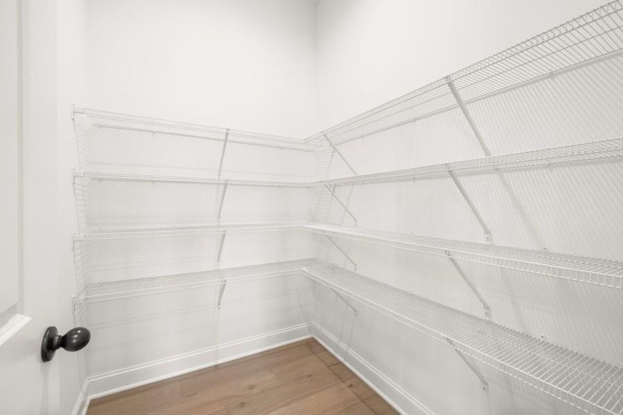 Spacious, unfurnished interior of a new home in East Harbor II at Chestatee, Dawsonville (Image 22).