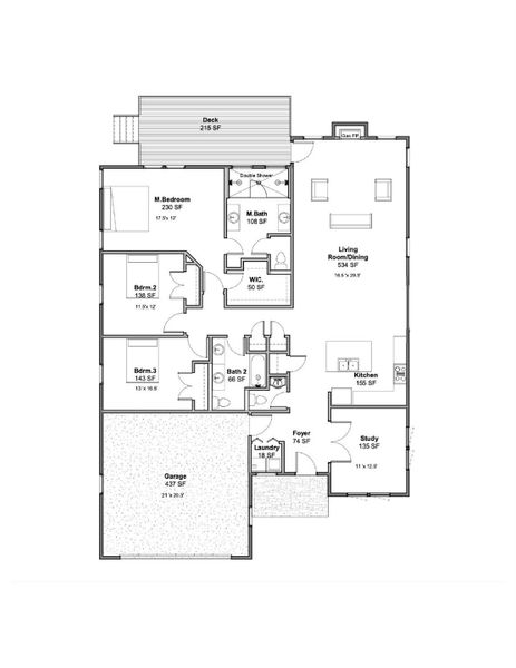 2D floor plan layout of this home in , Weaverville, NC (Image 3). 2D floor plan layout of this home in , Weaverville, NC (Image 3).