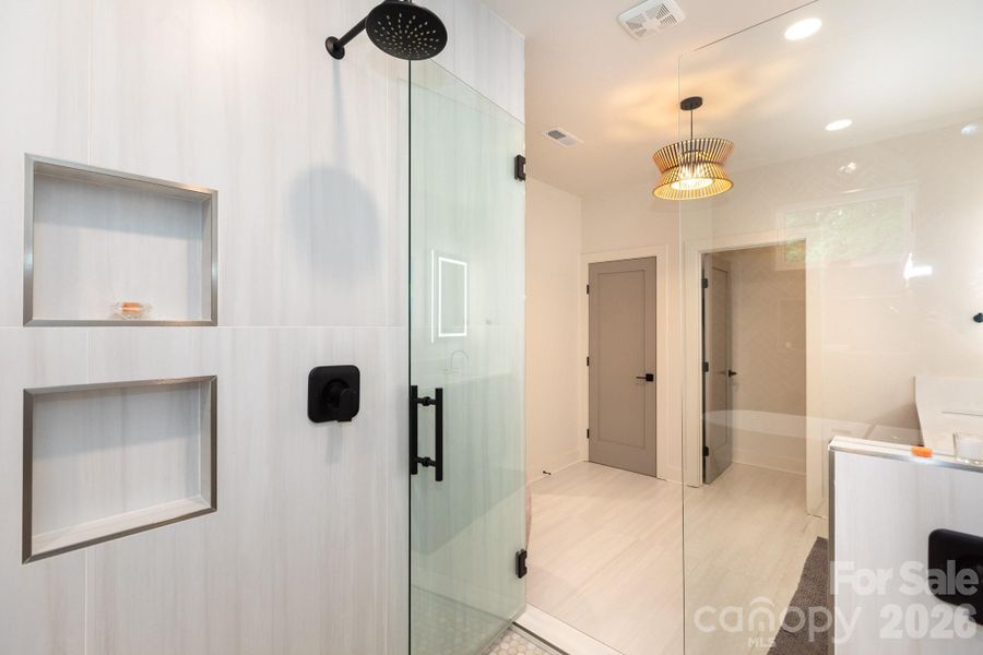 Furnished interior view inside a new home in , Charlotte (Image 9). Furnished interior view inside a new home in , Charlotte (Image 9).