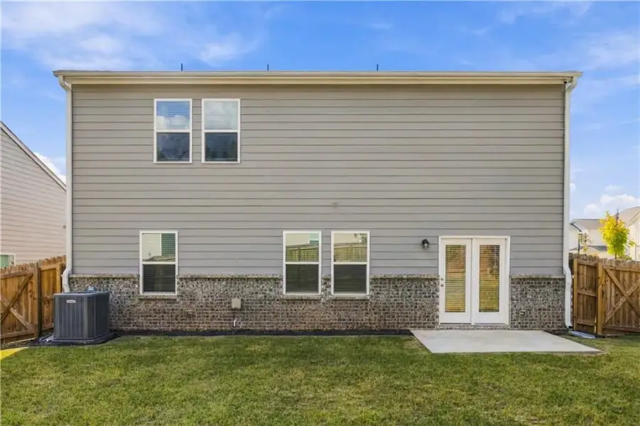 Exterior details and patio area of a home in , Covington (Image 3).