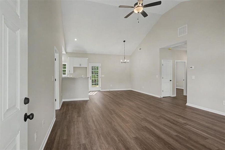 Spacious, unfurnished interior of a new home in , Temple (Image 15). Spacious, unfurnished interior of a new home in , Temple (Image 15).