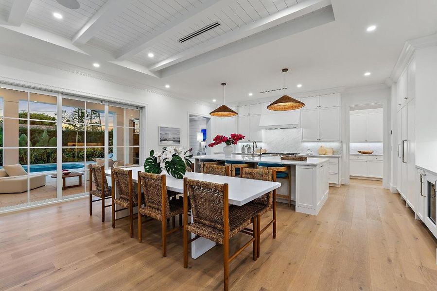 Dining Area Twilight