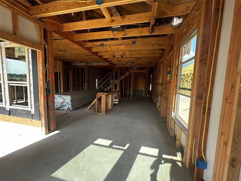 In-progress construction of a new home in Berry Creek Highlands, Georgetown, TX (Image 12).
