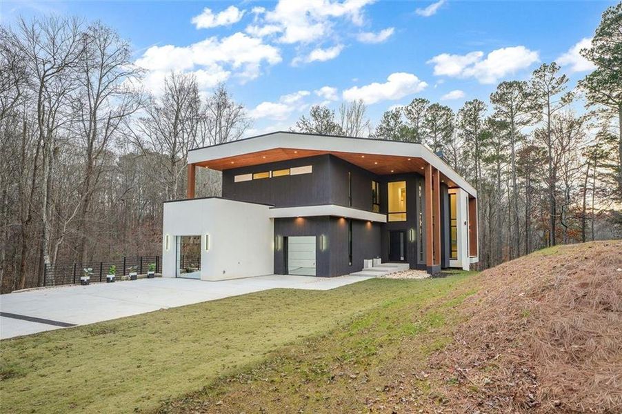 Exterior details and patio area of a home in , Roswell (Image 33). Exterior details and patio area of a home in , Roswell (Image 33).