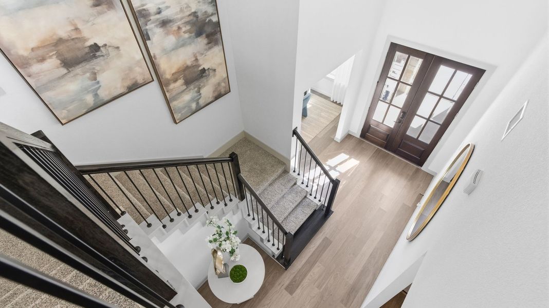 Representative furnished interior of a home built from the Avery by D.R. Horton in Friendswood Trails 70' Homesites, Friendswood (Image 24).