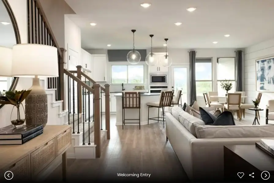 Interior photos- Photo of Pulte model home with same floor plan, not of actual home listed.