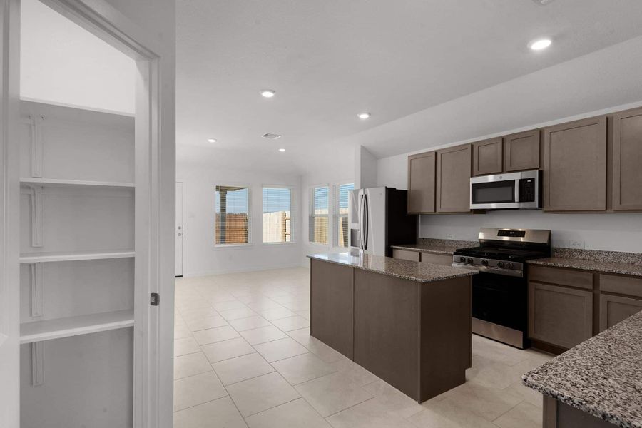 Furnished interior view inside a new home in Briarwood, Elgin (Image 7).
