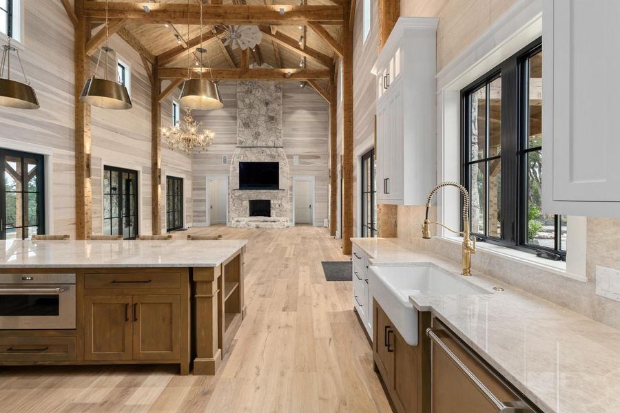 Furnished interior view inside a new home in , Dripping Springs (Image 31).