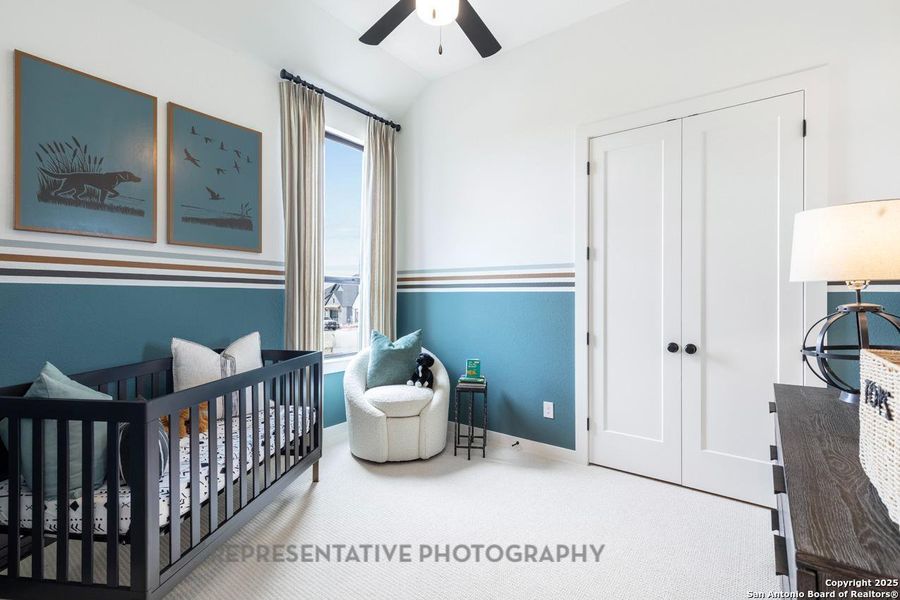 Furnished interior view inside a new home in Mayfair: 50ft. lots, New Braunfels (Image 30).